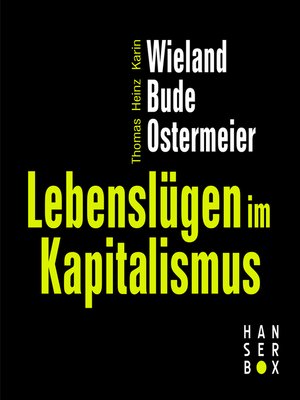 cover image of Lebenslügen im Kapitalismus